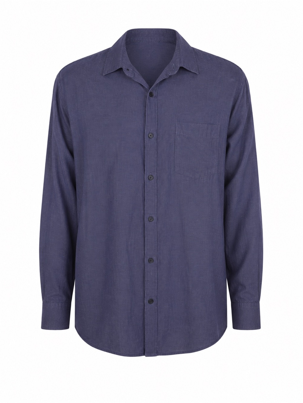 Marc Anthony Men's Button-Down Shirt in Dark Blue